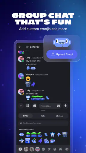 Discord - Bicara, Main, Kumpul