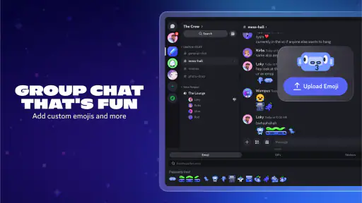 Discord - Bicara, Main, Kumpul