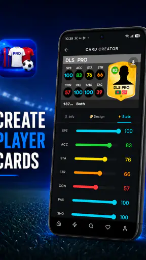 DLS Pro: Seragam & Stats