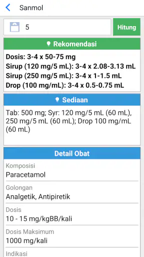 Dosis Obat Anak