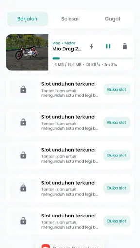 Drag Bike Simulator Mod Bussid