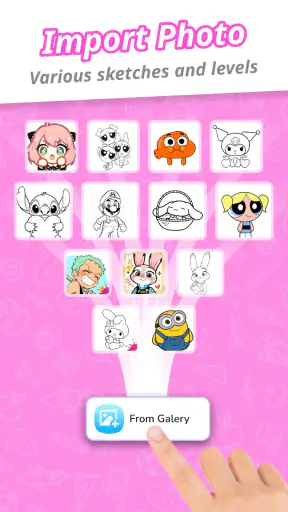 Draw Cartoon - AR Sketch App