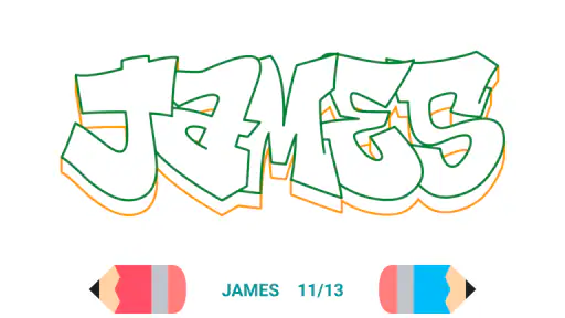 Draw Graffiti - Name Creator
