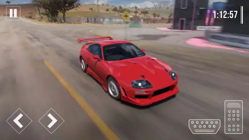 Driving Japan Supra Car Game