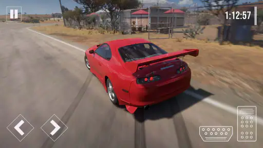 Driving Japan Supra Car Game