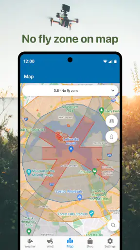 Drone Forecast-Air Map for UAV