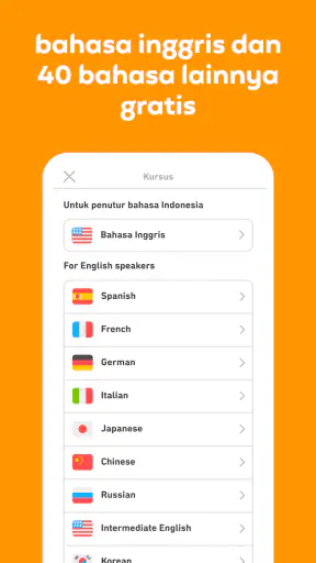 Duolingo - Bahasa & Catur