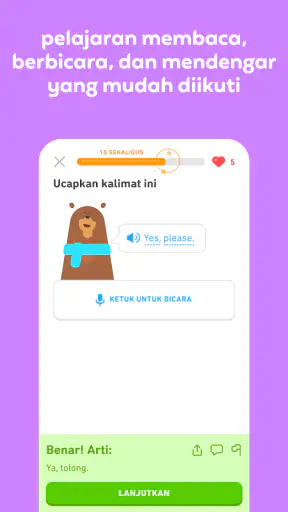 Duolingo - Bahasa & Catur
