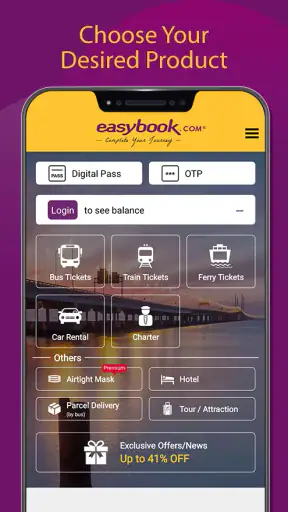 Easybook Bus Kereta Ferry Tour