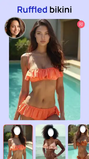 Edit foto baju bikini