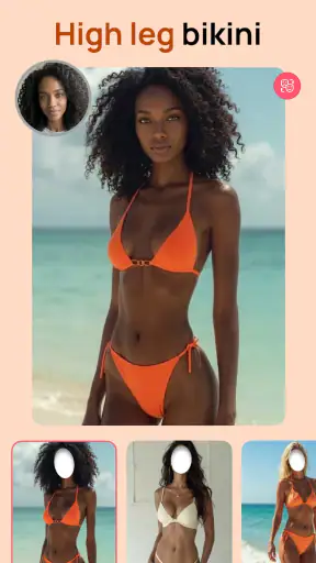 Edit foto baju bikini