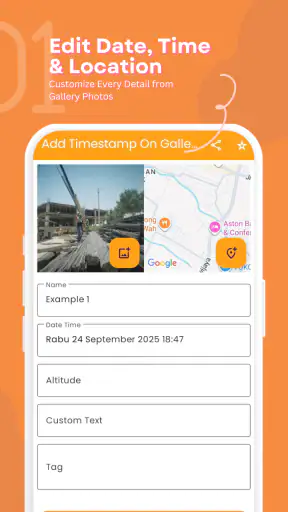 Edit Timestamp dari Gallery