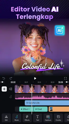 Efek Video Editor - ShotCut