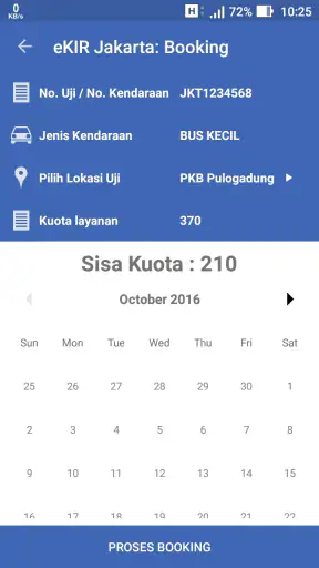 eKIR Jakarta - Booking