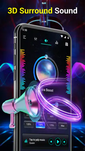 Ekualiser-penguat bass &Volume
