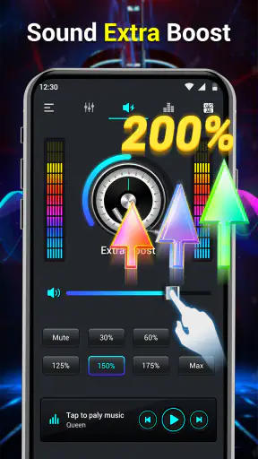 Ekualiser-penguat bass &Volume