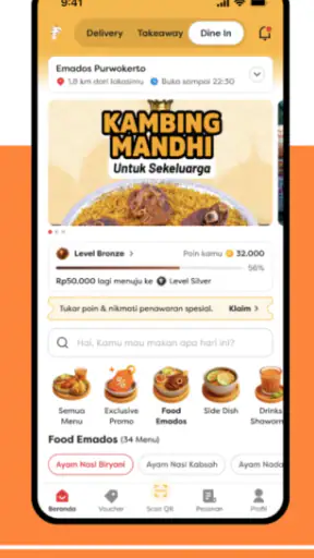 Emago: Pesan Makanan Hemat