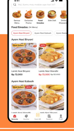 Emago: Pesan Makanan Hemat