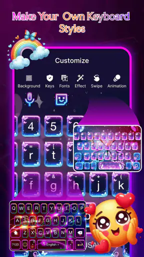 Emoji Keyboard Font & Themes