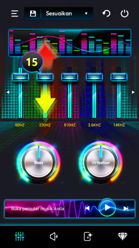 Equaliser Dan Peningkat Bass