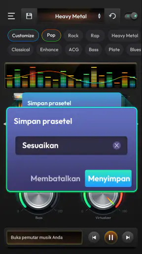 Equaliser Dan Peningkat Bass