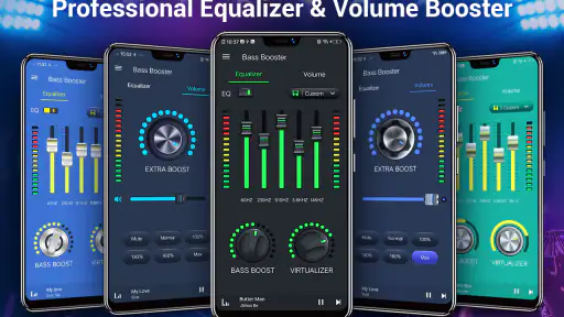Equalizer -Bas Pendorong & Vol