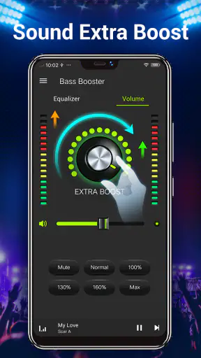 Equalizer -Bas Pendorong & Vol