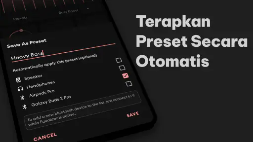 Equalizer Datar - Penguat Bass