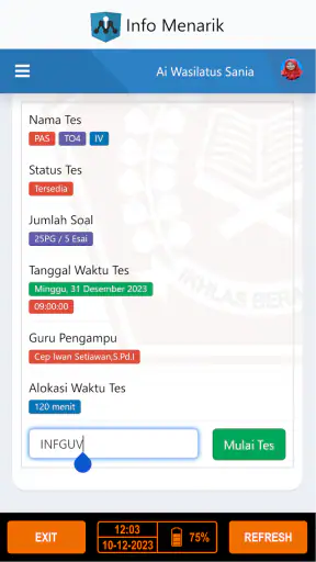 Exam Browser