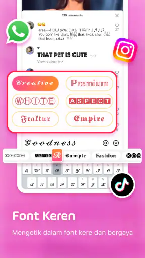 Facemoji:Emoji Keyboard&Fonts