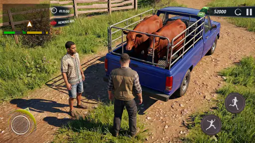 Farm Animal Cargo Truck Games