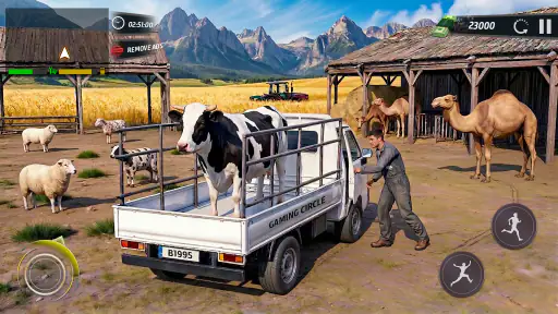 Farm Animal Cargo Truck Games