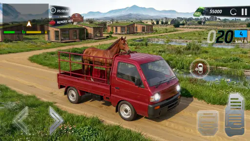 Farm Animal Cargo Truck Games