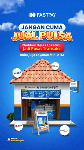 Fastpay: Agen Pulsa PPOB Tiket