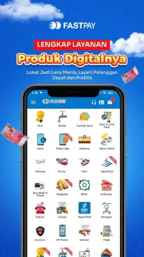 Fastpay: Agen Pulsa PPOB Tiket