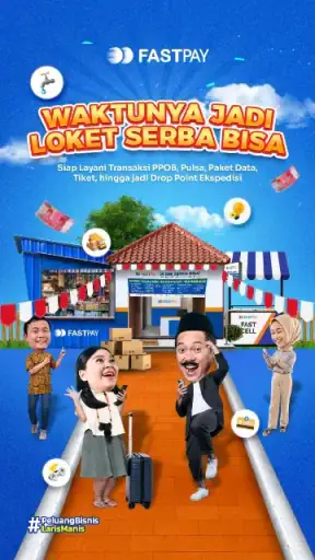 Fastpay: Agen Pulsa PPOB Tiket