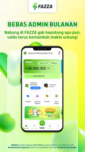 Fazza: Tabungan & Pinjaman