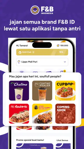 F&B ID App (Chatime Indonesia)