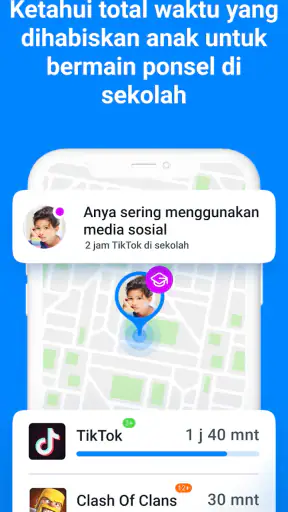 Find my kids: Pelacak No HP