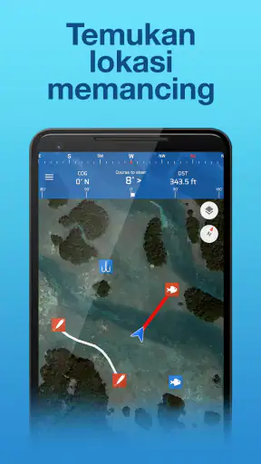 Fishing Points Memancing & GPS