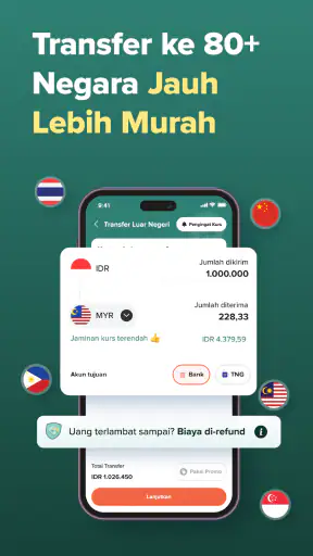 Flip: Transfer & Cashback