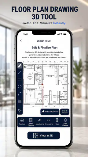 Floor Plan Creator: Home DecAi