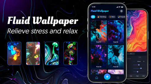 Fluid Wallpaper: Magic Fluids