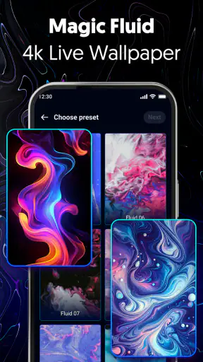 Fluid Wallpaper: Magic Fluids