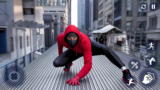 Flying Spider Hero City Action