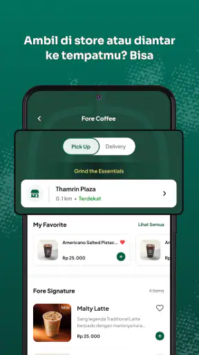 Fore - Coffee and Donut