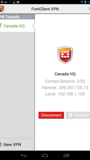 FortiClient VPN