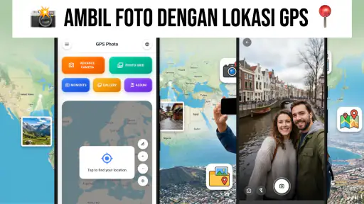 Foto GPS: Lokasi & Peta