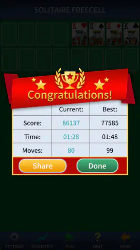 FreeCell Solitaire Classic