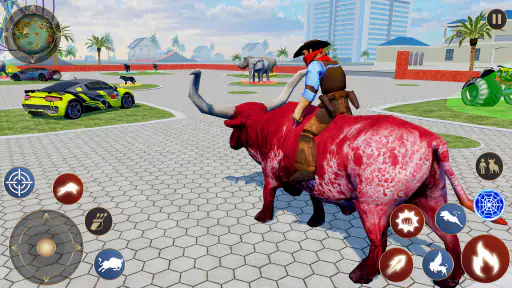 Game Adu Banteng yang Marah